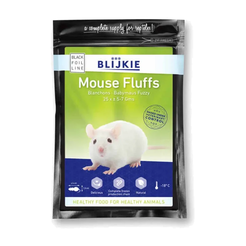 Fuzzy Mice 4-5 G - 25 Pack