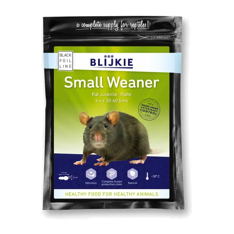 Small Weaner Rat 30-60G - 6 Pack