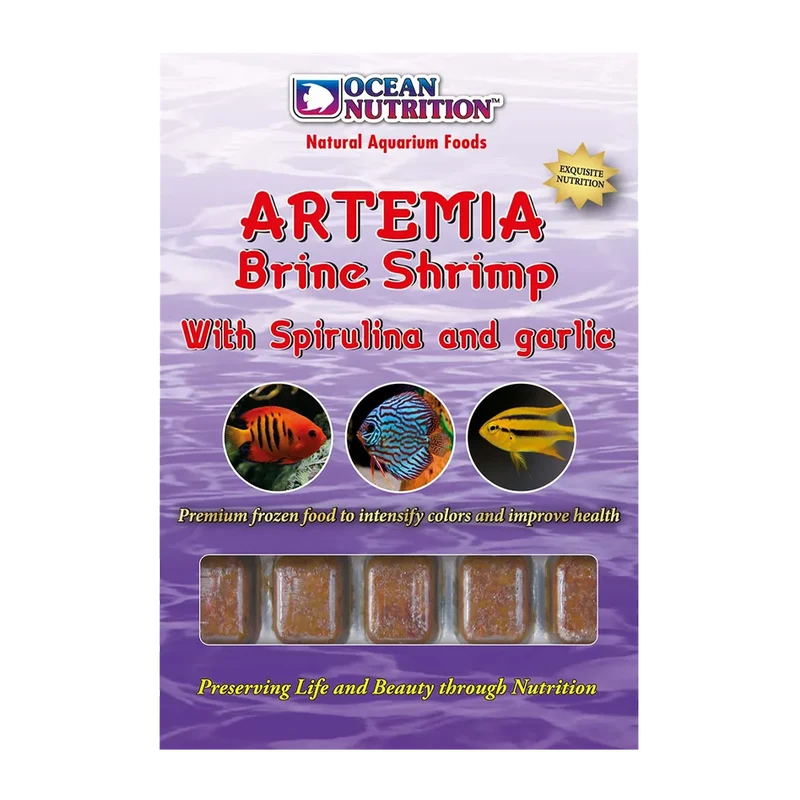 Artemia med Spirulina & Vitlök - 100 G