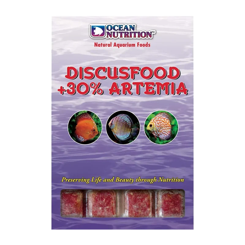 Discusfood +. 30 % Artemia 20 kuber - 100 G