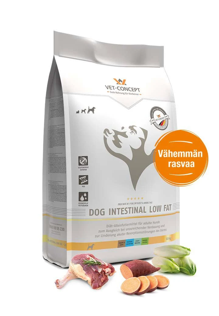 Vet Concept Dog Intestinal Low Fat låg fetthalt