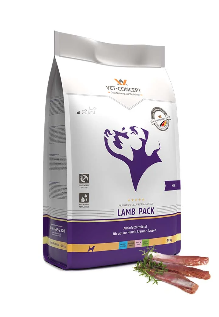 Vet Concept Dog Lamb Pack Mini