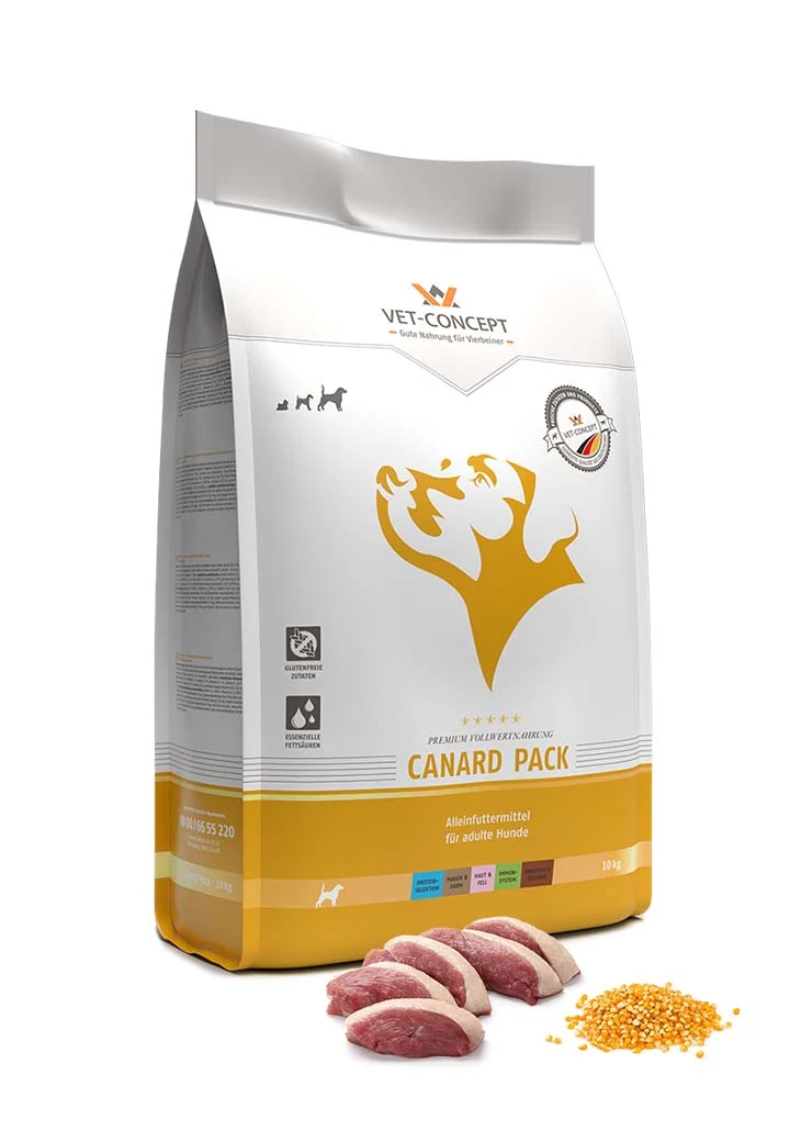 Vet Concept Dog Canard Pack 3 kg
