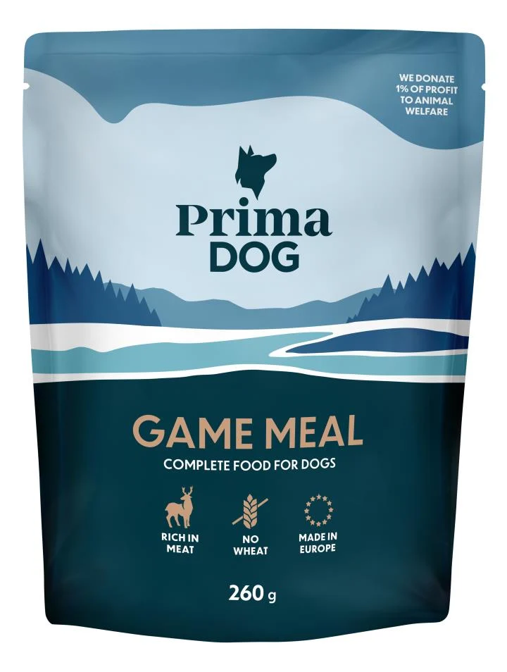 PrimaDog Viltmåltid för hundar