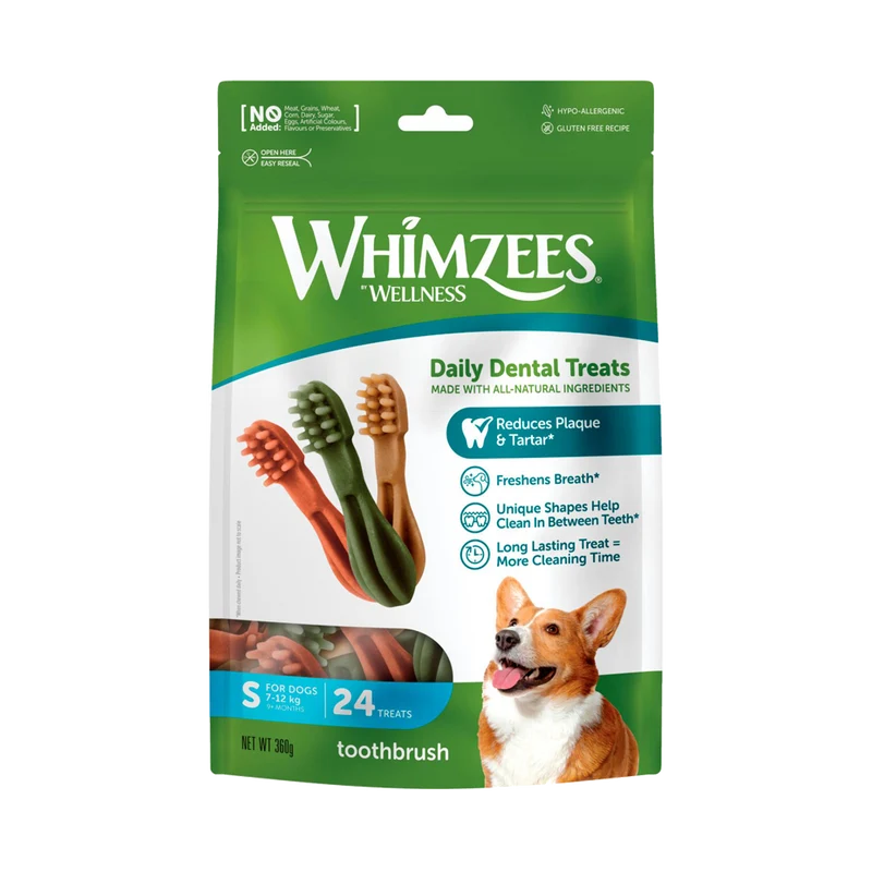 Whimzees Tandborste Star S 24 ST - 360 G
