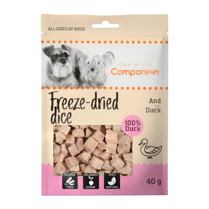 Companion Frystorkad Anka - 40 G