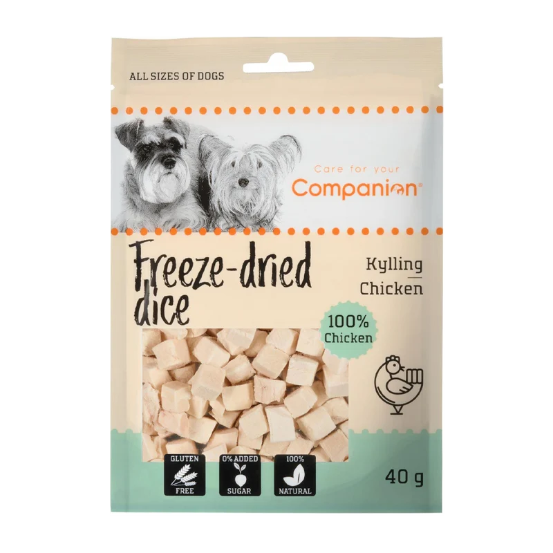 Companion Frystorkad Kyckling - 40 G