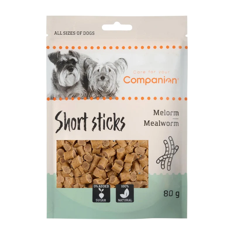 Companion Short Sticks Mealworm - 80 G