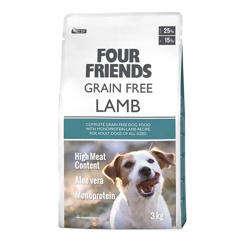 Fourfriends Dog Grain Free Lamm - 3 KG
