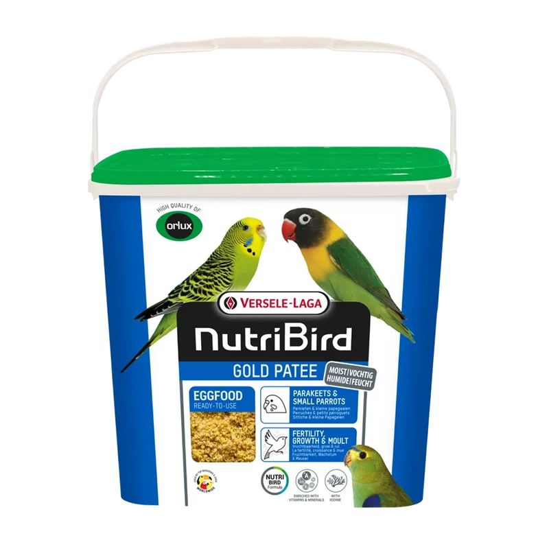 Nutribird Äggfoder Undulat Gold Patee - 5 KG