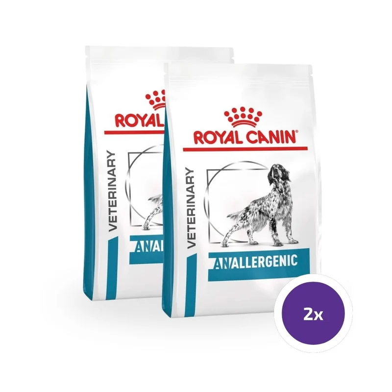 Royal Canin Veterinary Diets Derma Anallergenic torrfoder för hundar 2 x 8 kg SUPERPRIS