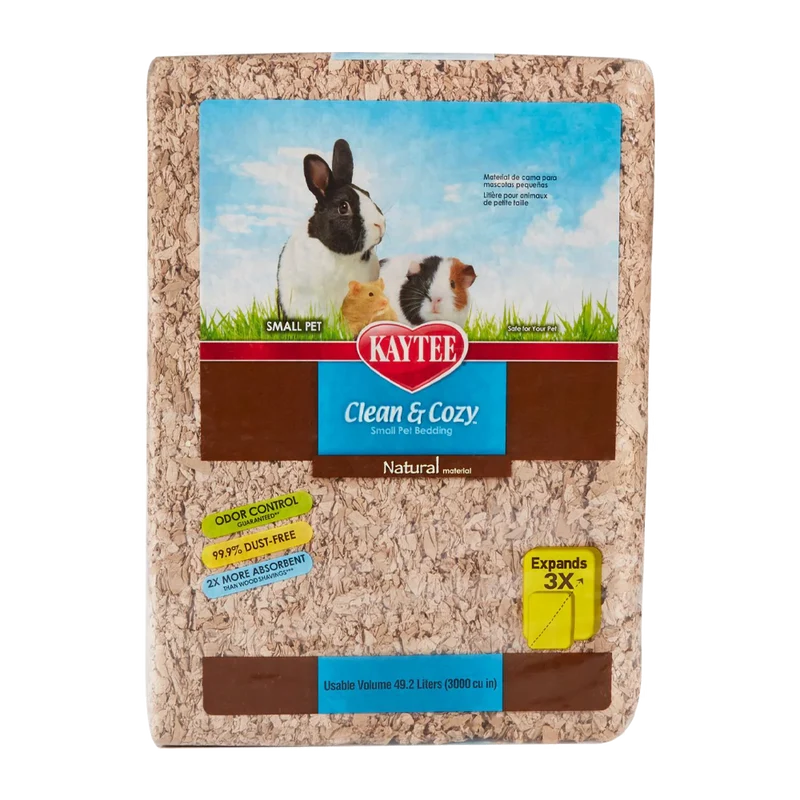 Kaytee Clean & Cozy Natural Bottenströ - 49.2 L