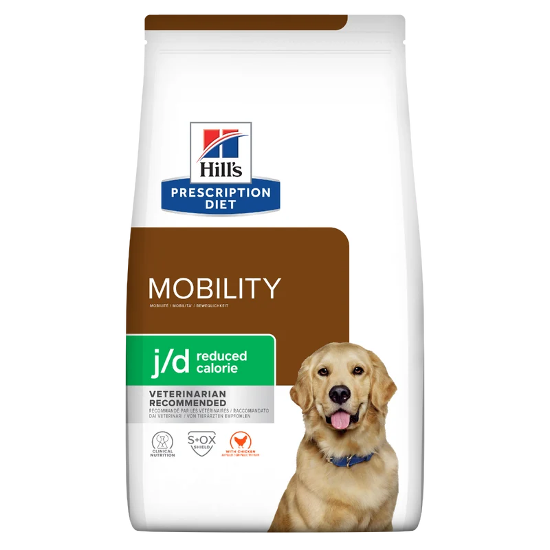 Hill's j/d Mobility Reduced Calorie med kyckling 12 kg för hundar