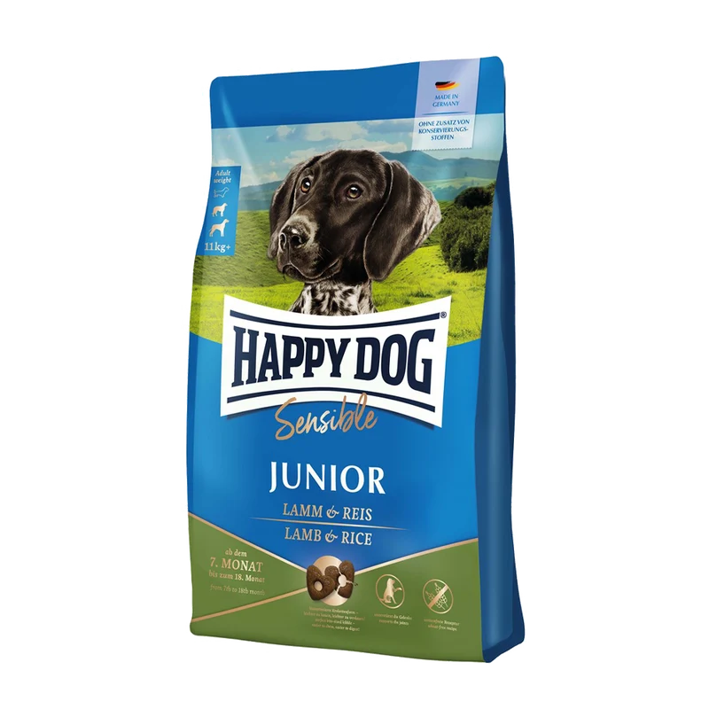 Happy Dog Sens. Junior Lamb/Rice