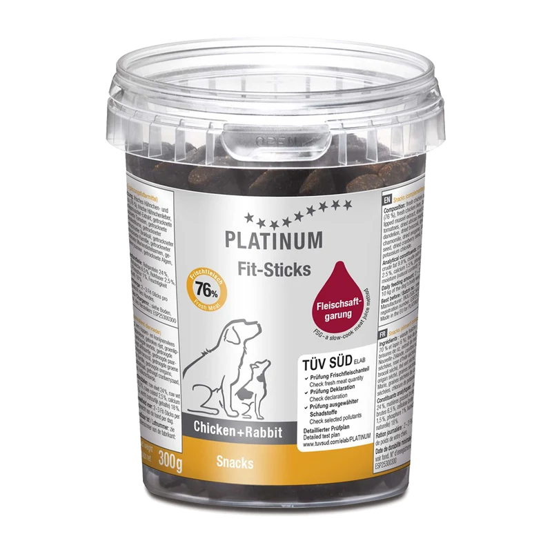 Platinum Fit-Sticks Chicken/Rabbit - 300 G