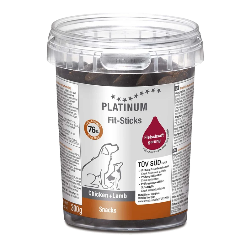 Platinum Fit-Sticks Chicken/Lamb - 300 G