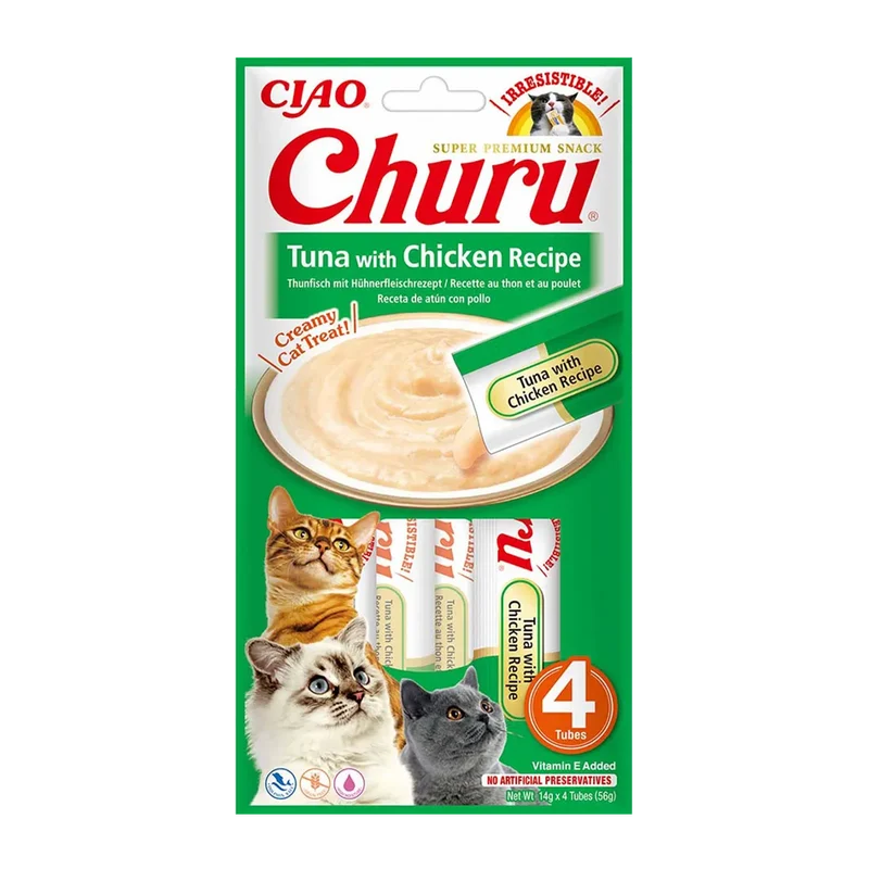 Churu Cat Tonfisk & Kyckling - 4 ST