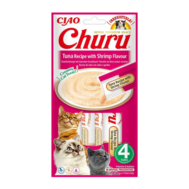 Churu Cat Räkor - 4 ST