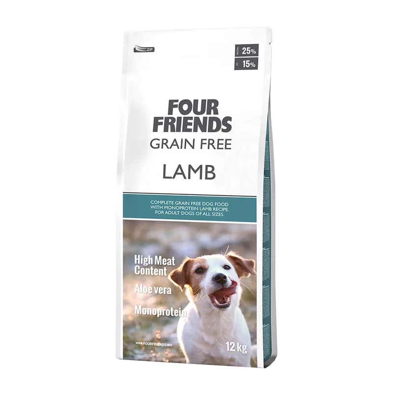Fourfriends Dog Grain Free Lamm - 12 KG