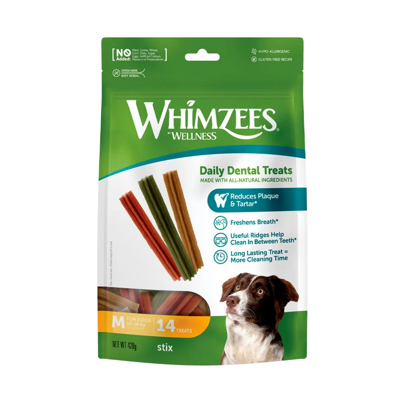 Whimzees Sticks M 14 ST - 420 G