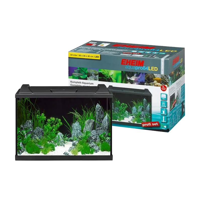 Eheim AquaPro LED Svart Komplett - 84 L