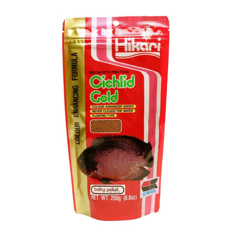 Hikari Ciklid Gold Färg Baby - 250 G