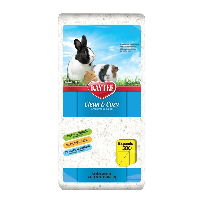 Kaytee Clean & Cozy Bottenströ Vit - 24.6 L