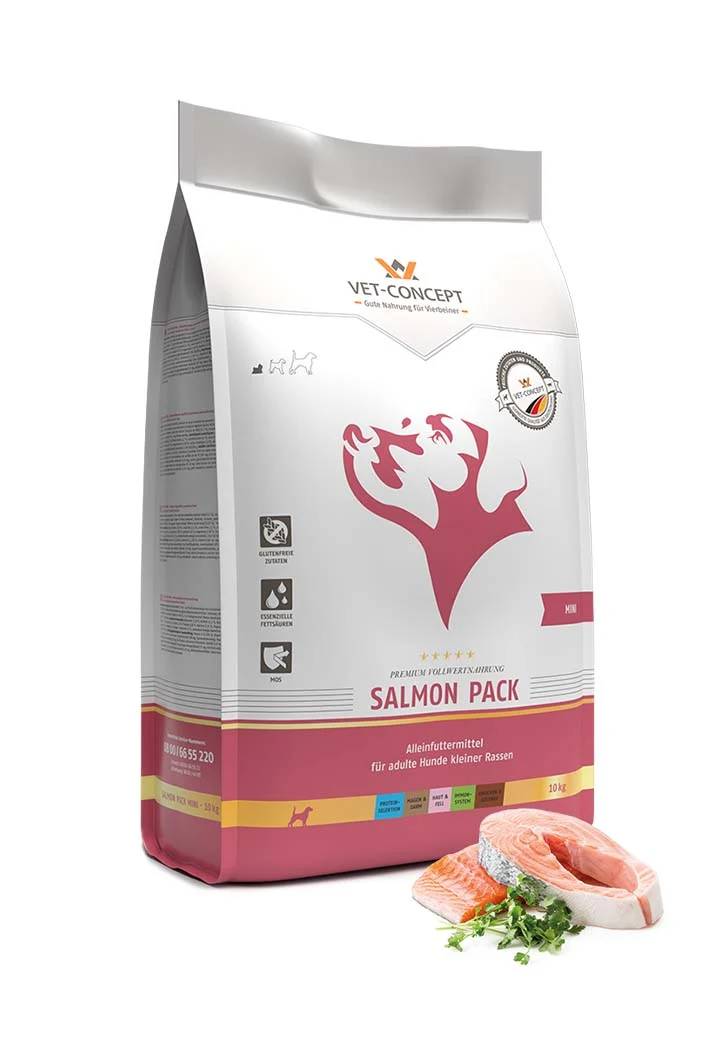 Vet Concept Dog Salmon Pack Mini 3 kg