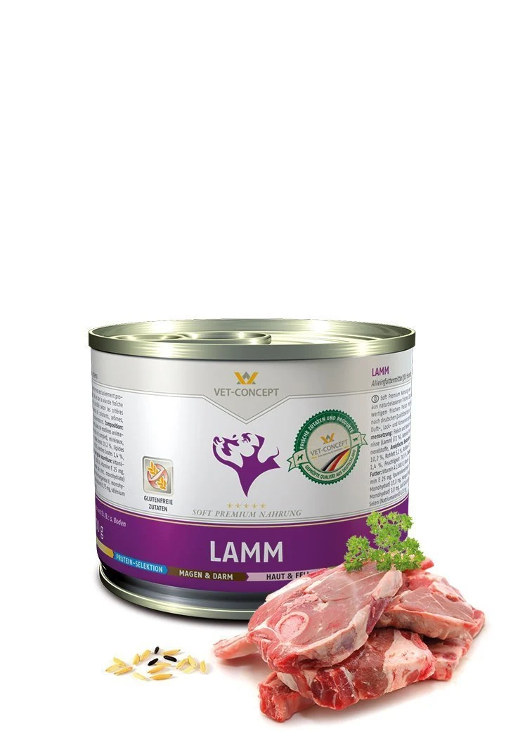 Vet Concept Dog Menu Lamm