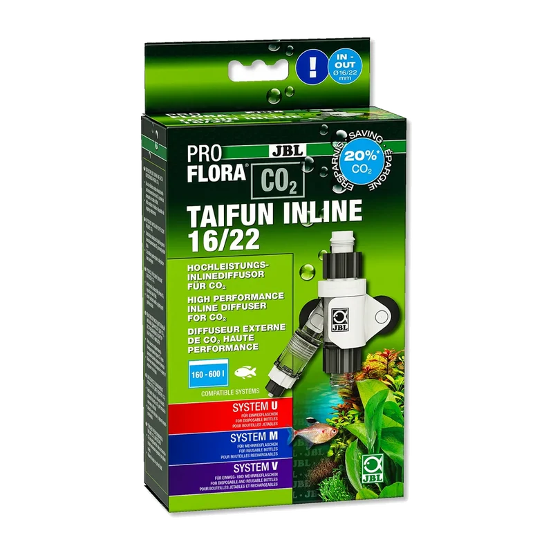 JBL Proflora Taifun 16/22 Inline Diffusor C02