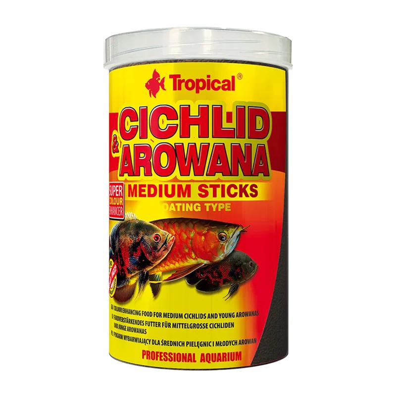 Tropical Ciklid & ArrowanaSticks Medium - 360 G