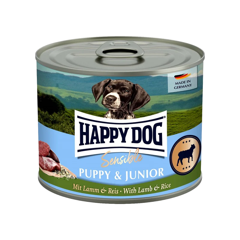 Happy Dog Konserv Puppy Lamm