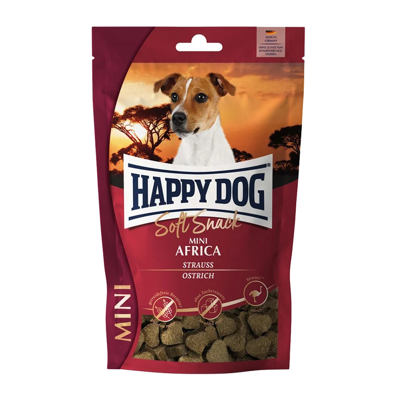 Happy Dog Soft Snack Mini Africa - 100 G