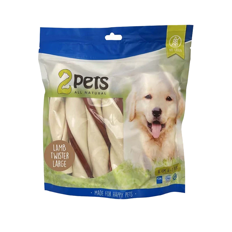 2Pets Tuggtwister Lamm - 500 G