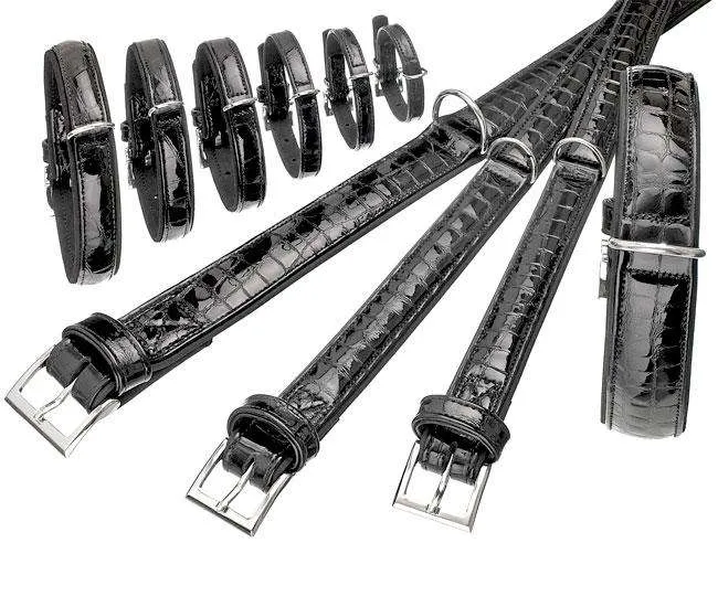 Karlie BUFFALO KROKO Büffelleder-Halsband