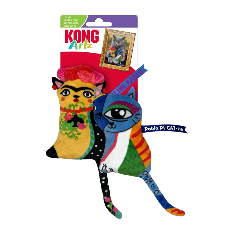 Kong Katt Artz Kahlo / Picasso - 2 Pack