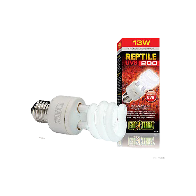 Reptil UVB 200 Lysrörslampa - E27