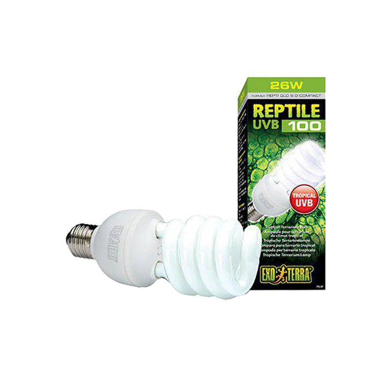 Exoterra Reptil UVB 100 Lysrörslampa - E27