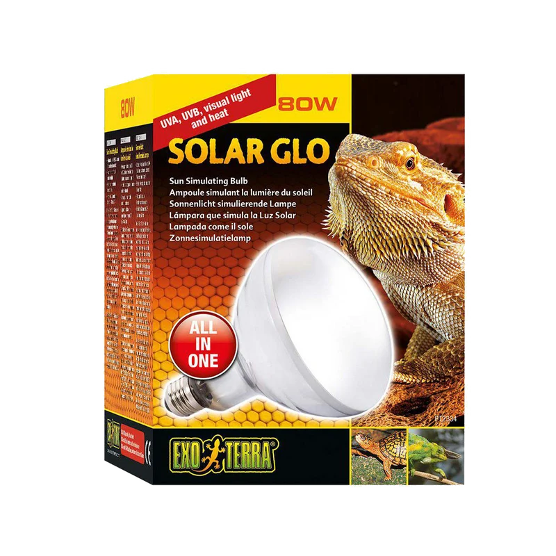 Exoterra Solar Glo UVA/UVB Värme & Solljus - E27