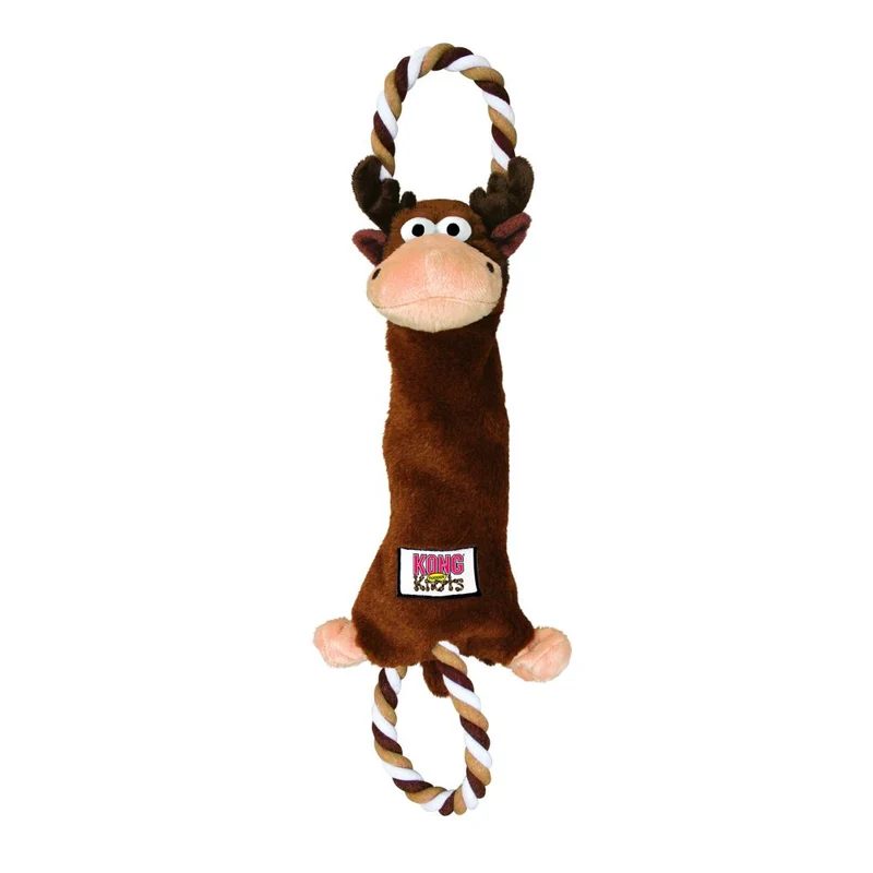 Kong Tugger Knots älg M/L för hundar