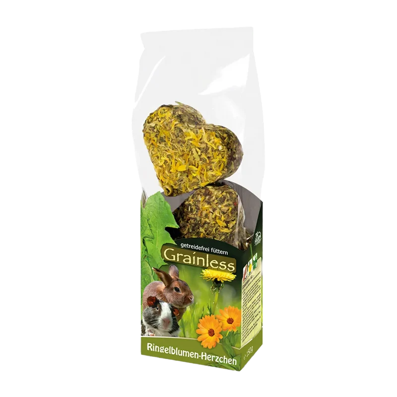 JR Farm Grainless Hjärtan Ringblomma - 105 G
