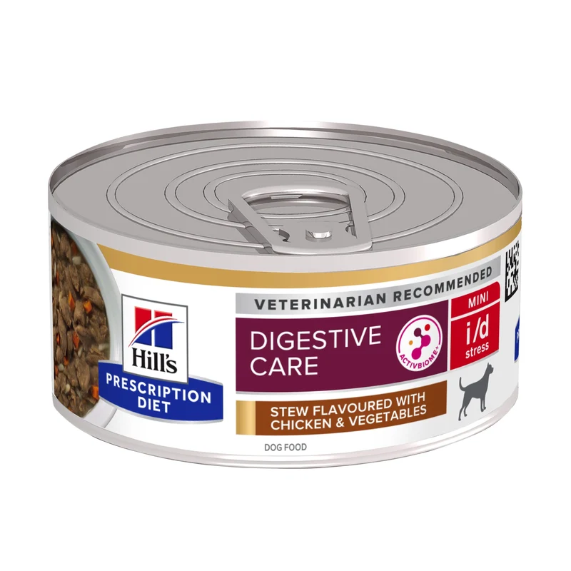 Hill's PRESCRIPTION DIET i/d Stress Mini Stew hundfoder med kyckling & grönsaker 156 g
