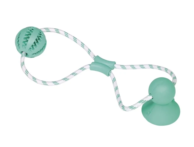 Nobby Vollgummi Ball mit Saugnapf
