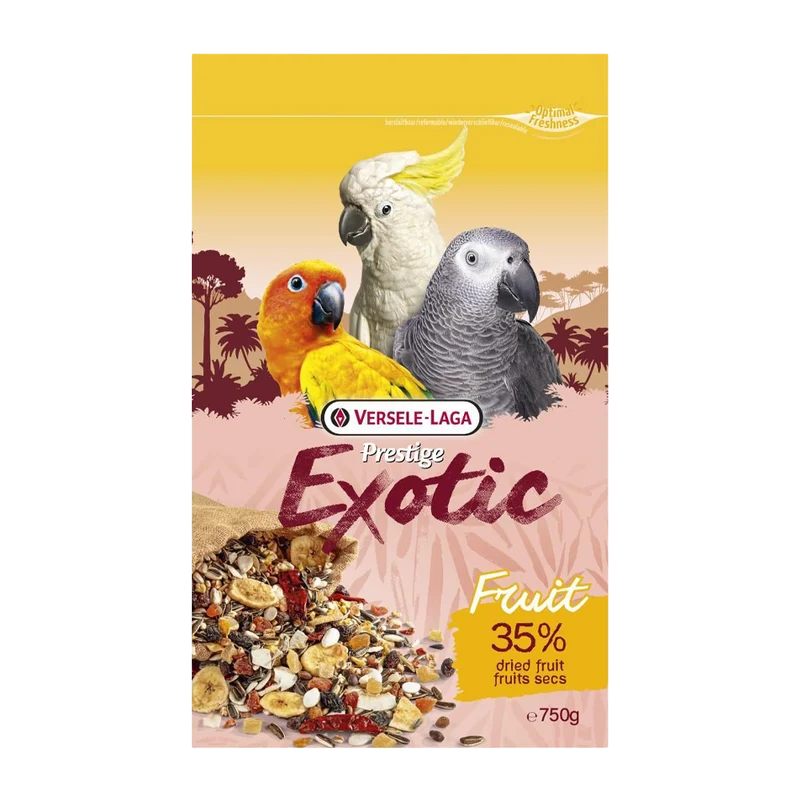 Exotic Fruit Papegoja - 600 G