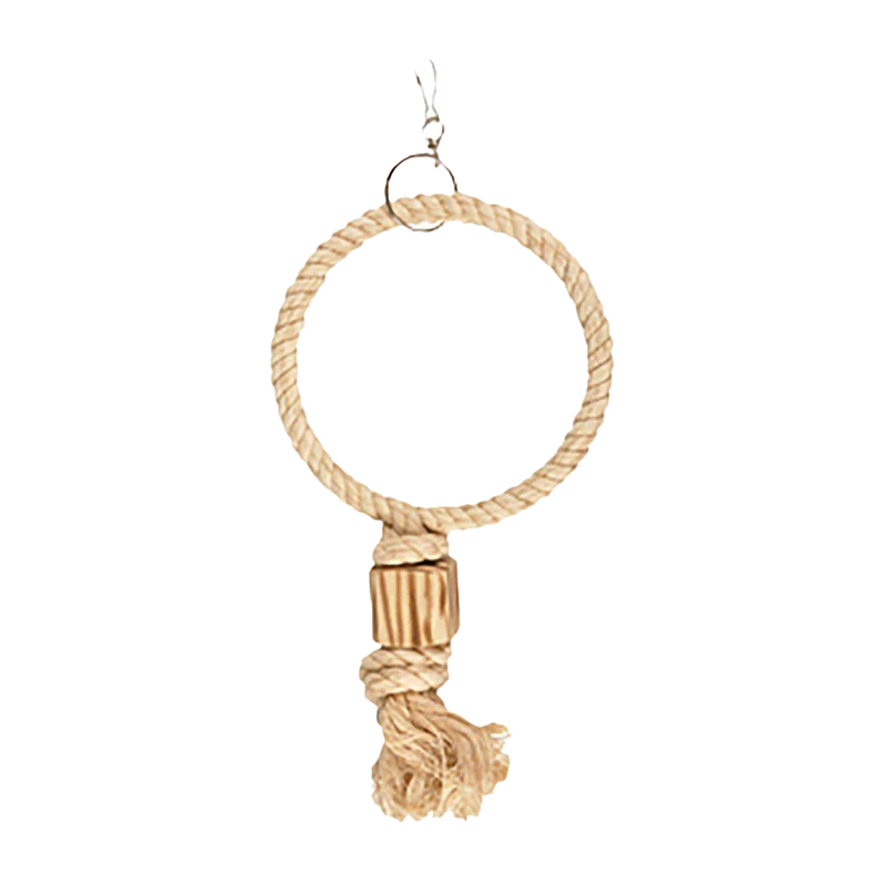 Fågelleksak Rep & Ring - 24 CM