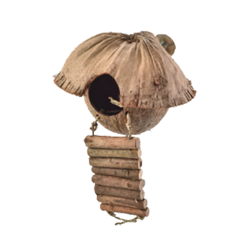 Stege med Kokoshus - Fågelleksak
