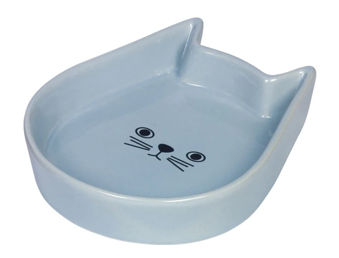 Nobby Keramikschale Kitty Face - blau