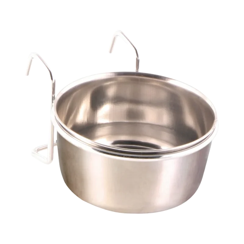 Foderkopp Rostfri med Hållare - 300 ML