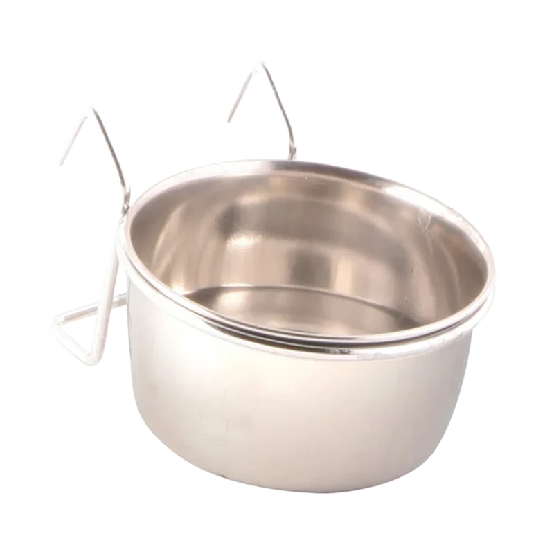Foderkopp Rostfri med Hållare - 150 ML