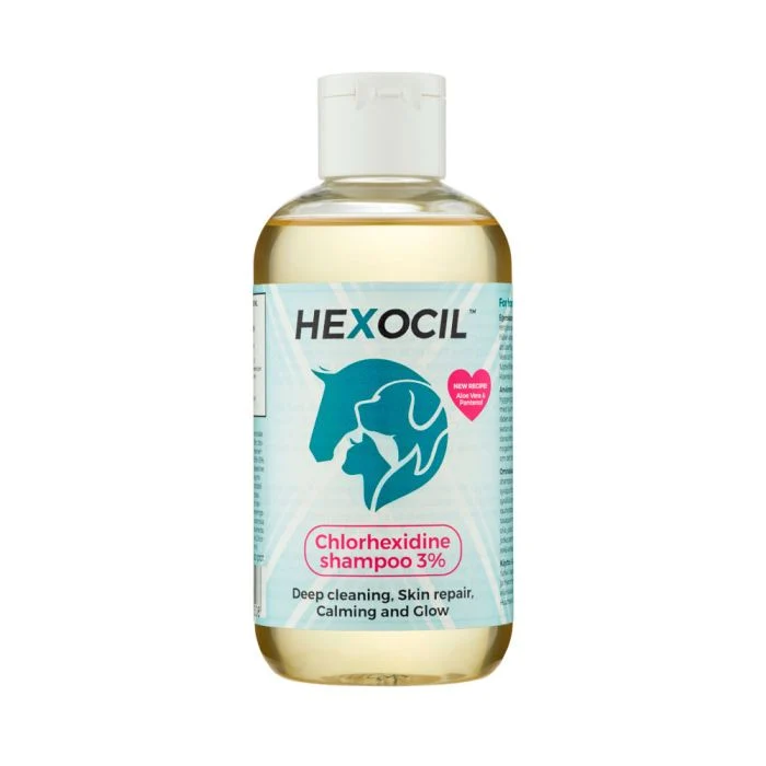 Pharmaxim Hexocil schampo 200 ml för hästar, hundar och katter
